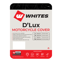 D'Lux Motorcycle Cover - (M) 228 x 99 x 124cm
