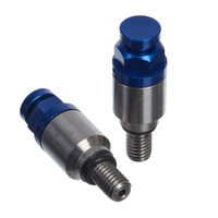 Fork Bleeder Valve - M5 x 0.8 (Blue)