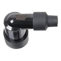 Right Angle Black Spark Plug Cap to Replace LZFH