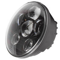 LED 5 3/4" Headlight Insert with H4 Plug E-mark