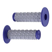 Grey/Blue MX Large Diamond Grips