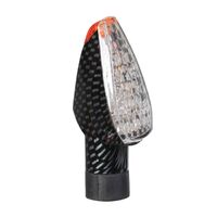Roadhawk MK3 Motorbike LED Indicators / Turn Signals - Carbon Short Stem
