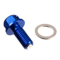 Magnetic Sump Plug M10 x 22 x 1.5 - Blue