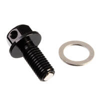 Magnetic Sump Plug M10 x 22 x 1.5 - Black