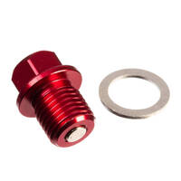 Magnetic Sump Plug M14 x 14 x 1.5 - Red