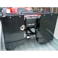 ATV Mud Flap 380mm x 650mm x 4mm - Black