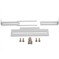 Motorbike Number Plate Bracket - Silver