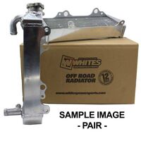 Whites Powersports Radiator Pair for 2007-2008 Yamaha WR450F