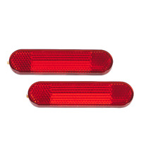 Oval Reflectors 95mm x 22mm (Pair)
