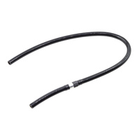 Tank Vent Breather Matte Black - 1 Way Check Valve - Rotating