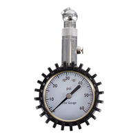 Analogue Tyre Pressure Gauge 0-60 PSI