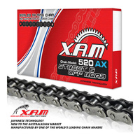 XAM 520AX X-Ring Motorbike Chain - 124 Links