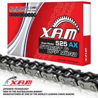 XAM 525AX X-Ring Motorbike Chain (104L)
