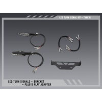 Yoshimura Type O LED Signal Kit for V2 Fender Eliminators for 2024-2026 Triumph 765 Street Triple RS  