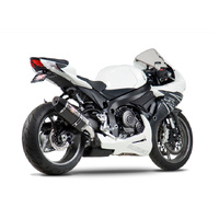 Yoshimura R-77 Stainless Slip-On Exhaust / Carbon Muffler for 2011-2021 Suzuki GSXR600