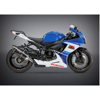 Yoshimura Alpha Stainless Slip-On Exhaust / Carbon Muffler for 2011-2021 Suzuki GSXR600
