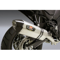 Yoshimura R-77 Stainless 3/4 Exhaust / Stainless Muffler for 2017-2025 Suzuki DL650XT V-Strom