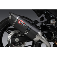 Yoshimura AT2 Stainless Slip-On Exhaust / Carbon Muffler for 2017-2025 Suzuki SV650