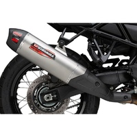 Yoshimura RS-12 ADV Stainless Slip-On Exhaust / Stainless Muffler for 2023-2025 Suzuki V-Strom 800DE