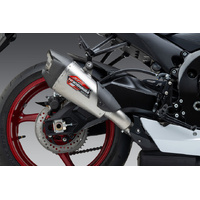 Yoshimura AT2 Stainless Slip-On Exhaust / Stainless Muffler for 2011-2022 Suzuki GSXR750