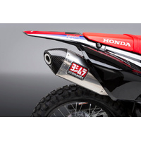 Yoshimura RS-4 Stainless Slip-On Exhaust / Stainless Muffler for 2017-2020 Honda CRF250RL Rally ABS