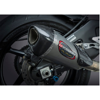 Yoshimura Alpha-T Stainless Slip-On Exhaust / Stainless Muffler for 2018-2021 Yamaha MT-10SP
