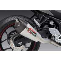 Yoshimura AT2 Stainless Full Exhaust / Stainless Muffler for 2015-2025 Yamaha YZF-R3