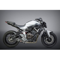 Yoshimura R-77 Stainless Full Exhaust / Carbon Muffler for 2015-2025 Yamaha MT-07LA LAMS