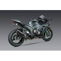 Yoshimura R-77 Stainless Slip-On Exhaust / Carbon Muffler for 2011 Kawasaki ZX-10R Ninja ABS