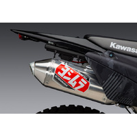 Yoshimura RS-2 Stainless Slip-On Exhaust for 2011-2012 Kawasaki KLX250SF Super Motard