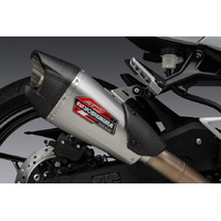 Yoshimura Race AT2 Stainless Full Exhaust / Stainless Muffler for 2024 Kawasaki Z500 SE