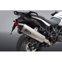 Yoshimura RS-4 Stainless Slip-On Exhaust / Stainless Muffler for 2017-2020 KTM 1290 Super Adventure S