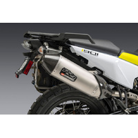Yoshimura RS-4 Stainless Slip-On Exhaust / Stainless Muffler for 2019-2020 KTM 790 Adventure R