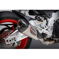 Yoshimura Alpha-T Slip-On Titanium Exhaust / Titanium Muffler for 2019-2020 Aprilia RSV4 1100 Factory