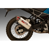 Yoshimura RS-12 ADV Stainless Slip-On Exhaust / Stainless Muffler for 2024-2025 CF Moto 450MT