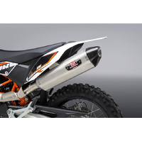 Yoshimura R-77 Stainless Slip-On Exhaust / Stainless Muffler for 2014-2018 KTM 690 Enduro R