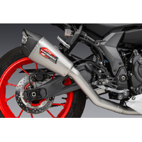 Yoshimura Stainless High Mount Muffler Kit for 2022-2025 Yamaha YZF-R7HO