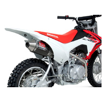 Yoshimura RS-2 Stainless Full Exhaust / Carbon Muffler for 2013-2018 Honda CRF110F