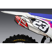 Yoshimura RS-4 Stainless Slip-On Exhaust / Aluminium Muffler for 2020-2023 Yamaha YZ250FX
