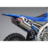 Yoshimura RS-4 Stainless Full Exhaust / Aluminium Muffler for 2014-2017 Yamaha YZ450F
