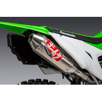 Yoshimura RS-2 Stainless Slip-On Exhaust / Aluminium Muffler for 2020-2025 Kawasaki KLX300R