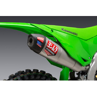 Yoshimura RS-12 Stainless Full Exhaust / Stainless Muffler for 2024-2025 Kawasaki KX450X