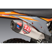 Yoshimura RS-12 Stainless Full Exhaust / Aluminium Muffler for 2020-2023 KTM 500 EXCF