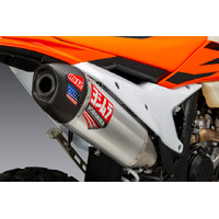 Yoshimura RS-12 Stainless Slip-On Exhaust / Aluminium Muffler for 2024-2025 KTM 350 EXCF