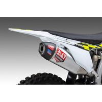 Yoshimura RS-12 Stainless Full Exhaust / Aluminium Muffler for 2024-2025 Triumph TF250X