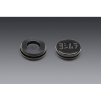 Yoshimura Rubber Grommet With Logo To Cover End-Cap Insert Hole For Rs-9 Mufflers Only  