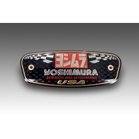 Yoshimura Muffler Name Badge R77  