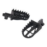 Zeta Wide Chromoly Mid Footpegs for 20102012-2026 Suzuki RMZ450 