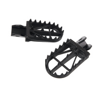 Zeta Wide Chromoly Mid Footpegs for 2019-2026 Honda CRF110F 