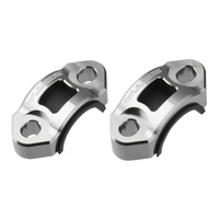 Zeta Rotating Brake & Clutch Bar Clamp Set for 1997-2009 Kawasaki KL250 Super Sherpa 